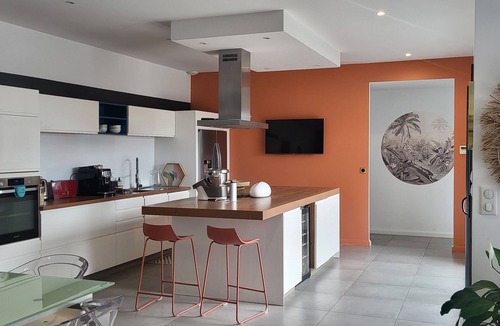 Servian Villa | Villa D'architecte Récente Dans Quartier Résidentiel,20 mns Plages