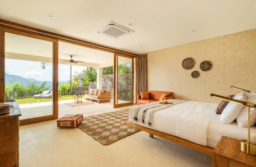 Sidemen Hotel | Villa Damai Rohani Private Pool Villas with Valley Views Adults Only