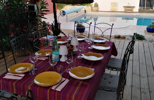Saint-Bauzille-de-Montmel House | Villa de Charme au Pied du pic Saint lou