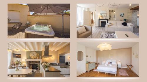 Buxeuil Villa | Villa des Lilas - Champagne & SPA - 6 pers