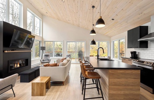 Pont-Rouge Ski Chalet | Villa des Sentiers - Haven of peace with spa, billiards and forest as far as the eye can see