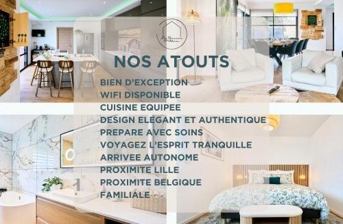Bois-Grenier Villa | Villa du Vert Touquet - 10 pers proche Lille