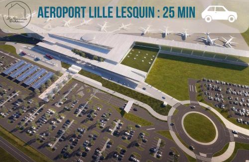 Bois-Grenier Villa | Villa du Vert Touquet - 10 pers proche Lille
