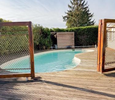 Toulenne House | Villa Familiale avec Piscine Privée