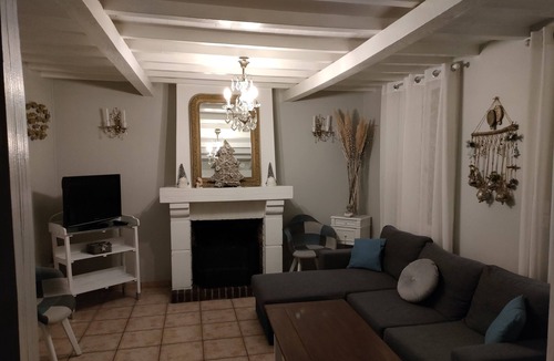 Varaville House | Villa Familiale Shaby Chic Avec Jardin Clos à 2 min de la Plage