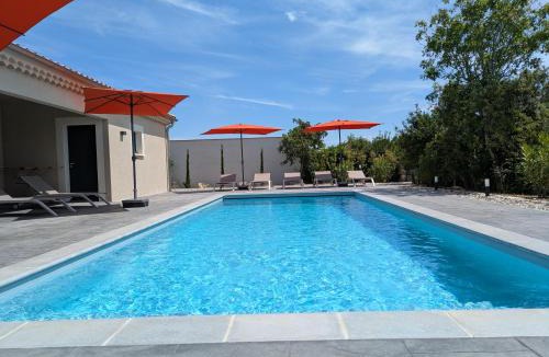Joyeuse Villa | Villa Floria Neuve avec Piscine Privée Chauffée en Sud Ardèche