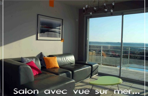 Fitou House | Villa for 2 people, with 1 master bedroom, sea view.