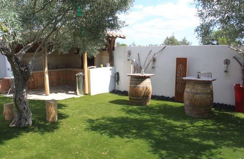 Saint-Genies-de-Fontedit Villa | VILLA KABEN Superb prestige villa 4*, heated pool, sauna, jacuzzi