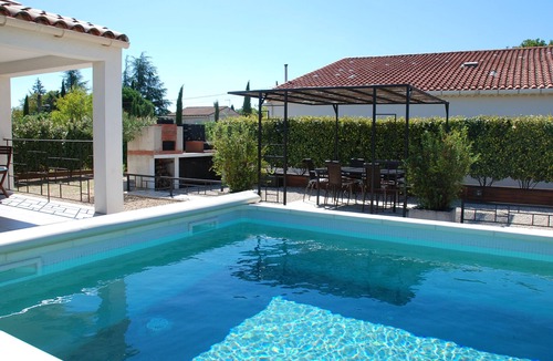 Saint-Laurent-La-Vernede Villa | Villa 3 bedrooms, AC, private pool and garden in Uzès