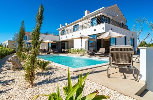 Vodice Villa | Villa Galla - Sea view, Jacuzzi, Heated pool Modern design