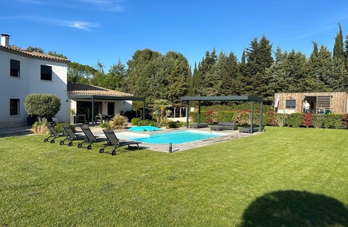 Bouc-Bel-Air Villa | Villa GIOIA and its independant chalet, swimming pool, spa on 2000m2 landscaped garden