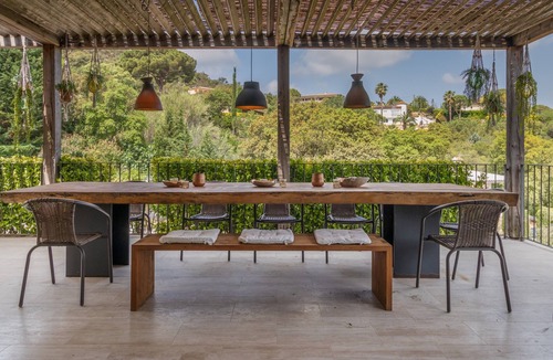 Santa Cristina de Aro Villa | Villa 'Golf' with Mountain View, Wi-Fi and Air Conditioning