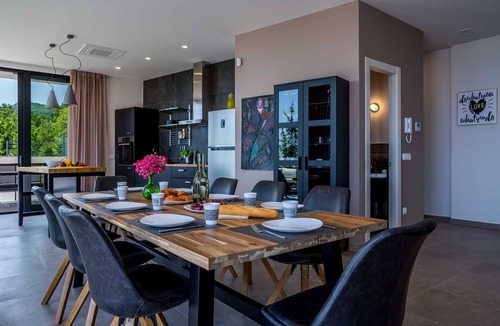 Poljane Villa | Villa Grand Vision - modern luxury villa with a private pool, sea views and 5 bedrooms by MyWaycation