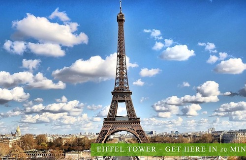 Boulogne-Billancourt Apartment | Villa Hestia 16e - Only 25 minutes from Tour Eiffel! Garden view Deluxe Room