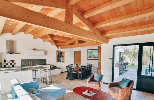 Rivedoux-Plage Villa | Villa Hollyhocks -Charming Villa