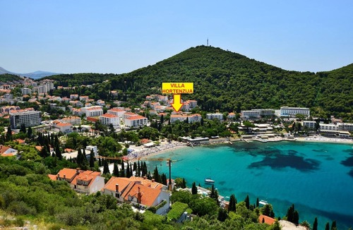 Lapad Apartment | Villa Hortenzia - Three-Bedroom Apartment with Terrace and Sea View