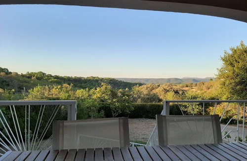 Orgnac-l'Aven Villa | Villa in Orgnac l'Aven with private pool and panoramic view of the Cévennes mountains