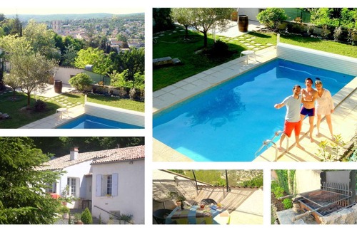 Forcalquier House | Villa in Provence - 4 Bdrms - 2 Baths - Luberon - Swimming pool and view