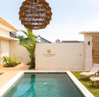 Batu Bolong Villa | Villa Indah Canggu 2 Mediterranean 4BR Private Pool Villa