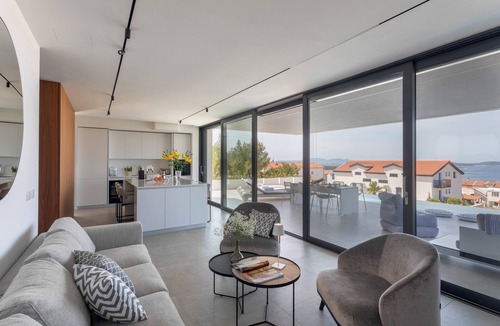 Hvar Villa | Villa Infinity Residence with infinity pool, sea view, outdoor kitchen, bbq