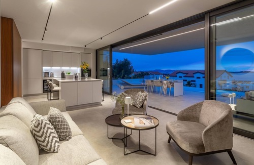Hvar Villa | Villa Infinity Residence with infinity pool, sea view, outdoor kitchen, bbq