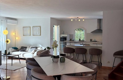 Plage de la Garonnette Villa | Villa Jade Sainte-Maxime - BEACH BY FOOT