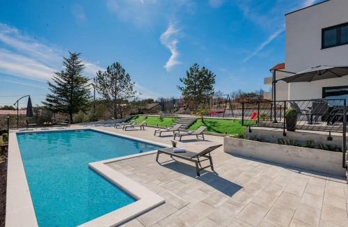 Grubine Villa | VILLA KARIN-NEW,55m2 pool,playground,amazing view,