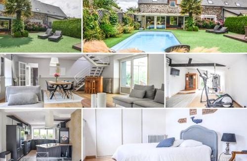 La Fresnais Villa | VILLA KER BLEUENN * 10 PERSONNES * PISCINE * SAUNA