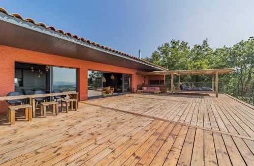 Le Bosc Villa | Villa Lâo 220m2 avec piscine, sauna, jacuzzi et panorama sur le Salagou