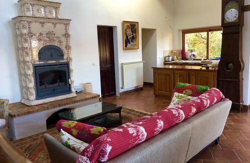 Ferrieres-les-Verreries House | Villa Les Bouyssières - Fairytale Stone House, Pool, Enchanting Gardens & Views.