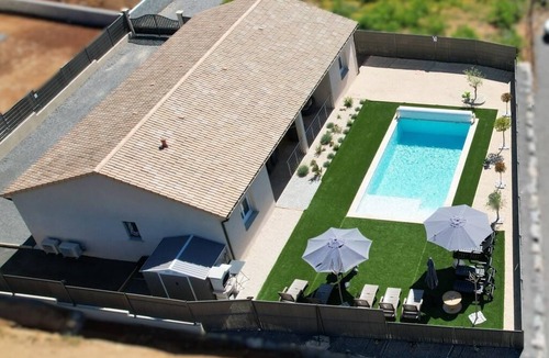 Joyeuse Villa | Villa l'Olympe for 10 people with private heated pool
