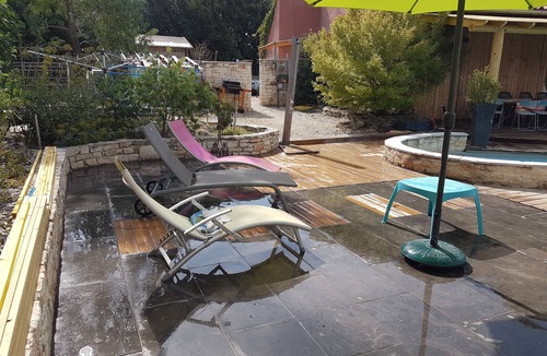 Orgnac-l'Aven Villa | Villa "La Den des Chênes Greens" 160m2 private pool and garden