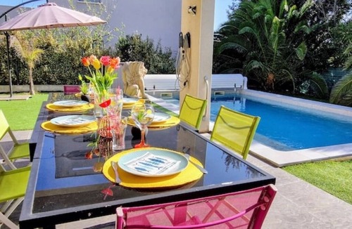 Sete Villa | VILLA La Mazal, Bord de Mer, Balnéo, Piscine Clim