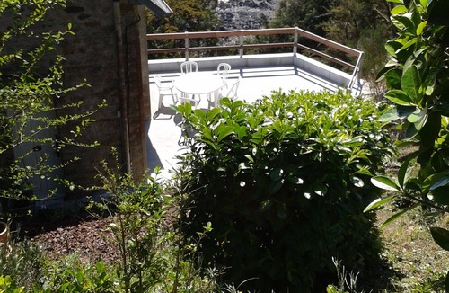 Champeaux Villa | Villa "Le Roc" des falaises, panoramic view, facing the bay of Mt St Michel