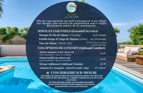 Landevieille Villa | Villa Les Hauts Du Lac 15 pax Pool Spa Pétanque & Lake