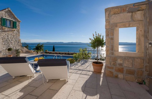 Murvica Villa | Villa Lipa-Brac - amazing villa with sea views, a pool, close to the beach by MyWaycation