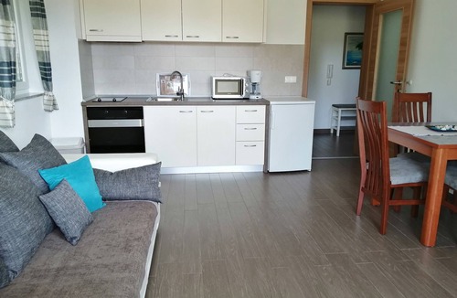 Cesarica Apartment | Villa Luce. New Spacious apartment 70 m from the sea, with sea view at Karlobag.