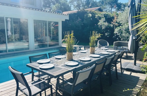 Biscarrosse Plage Villa | Villa Maluel - Optional Pool Heating - Walk to Beach
