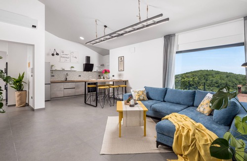Golovik Villa | Villa Mantis for 6 people with sea view and private pool