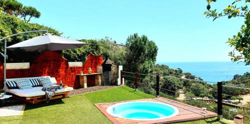 Tossa de Mar House | Villa Mar i Cel con jacuzzi