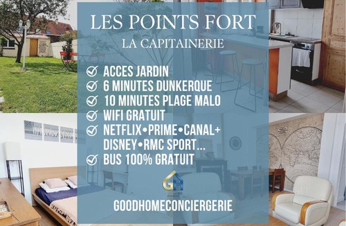 Coudekerque-Branche Apartment | Villa Marine*La Capitainerie