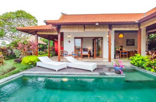 Peliatan Villa | Villa Maya Ubud, Peaceful Rice Field View