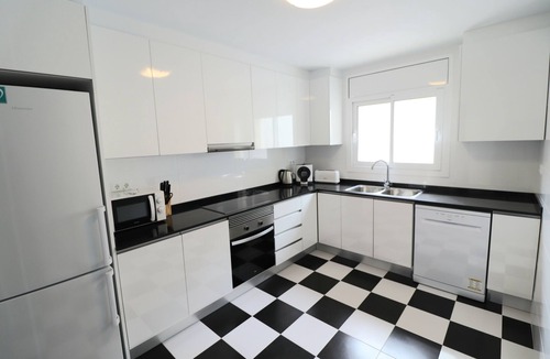 Miami Platja Villa | Villa Mestral HOT TUB Pool and Rooftop Terrace beside beach Full A/C free WIFI