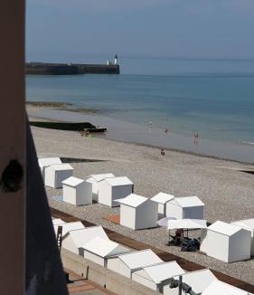 Mers-les-Bains Apartment | Villa Mignon grand studio vue Mer