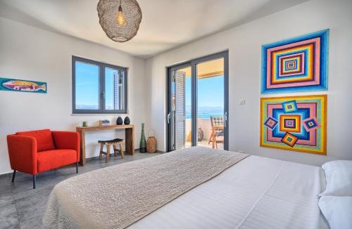 Slatine Apartment | Villa Ming - pool, sea-view and peace
