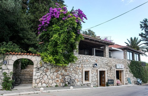 Mlini Apartment | Villa Mirjana - Studio Apartment with Terrace and Sea View (Bogumila)
