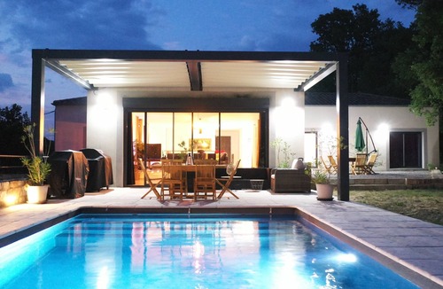 Chassagnes Villa | Villa Moderne - L'ardoualibre - Les Vans