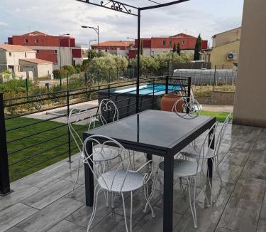 Aramon Villa | Villa moderne sur les hauteurs d'Aramon