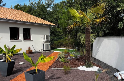 Parentis-en-Born Villa | Villa Neuve de 134 m2 à 5min à Pied du lac