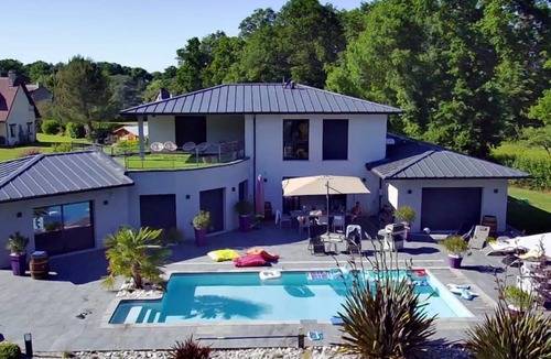 Janville Villa | Villa Normandie Avec Piscine 14 Couchages